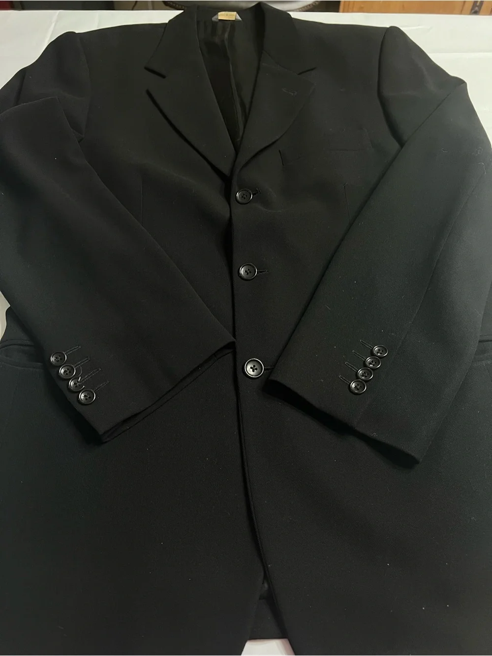 Banana Republic Men's Black Single-Breasted Sport Coat